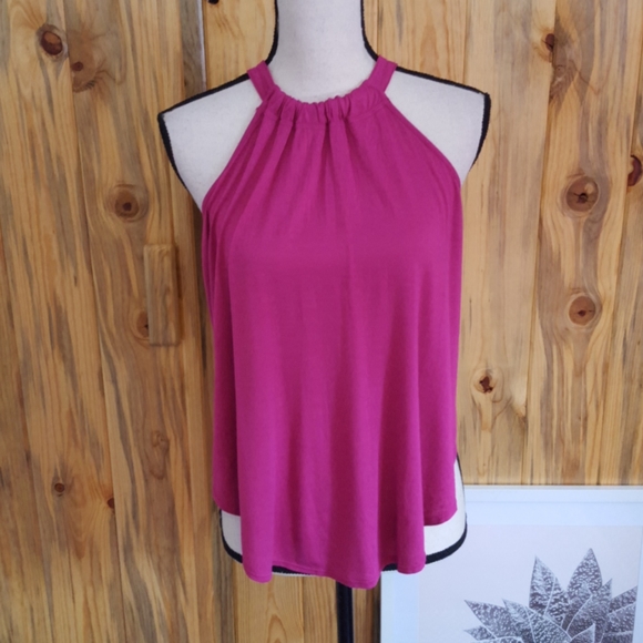 Free People Tops - We the Free Fuchia Open Back Tank